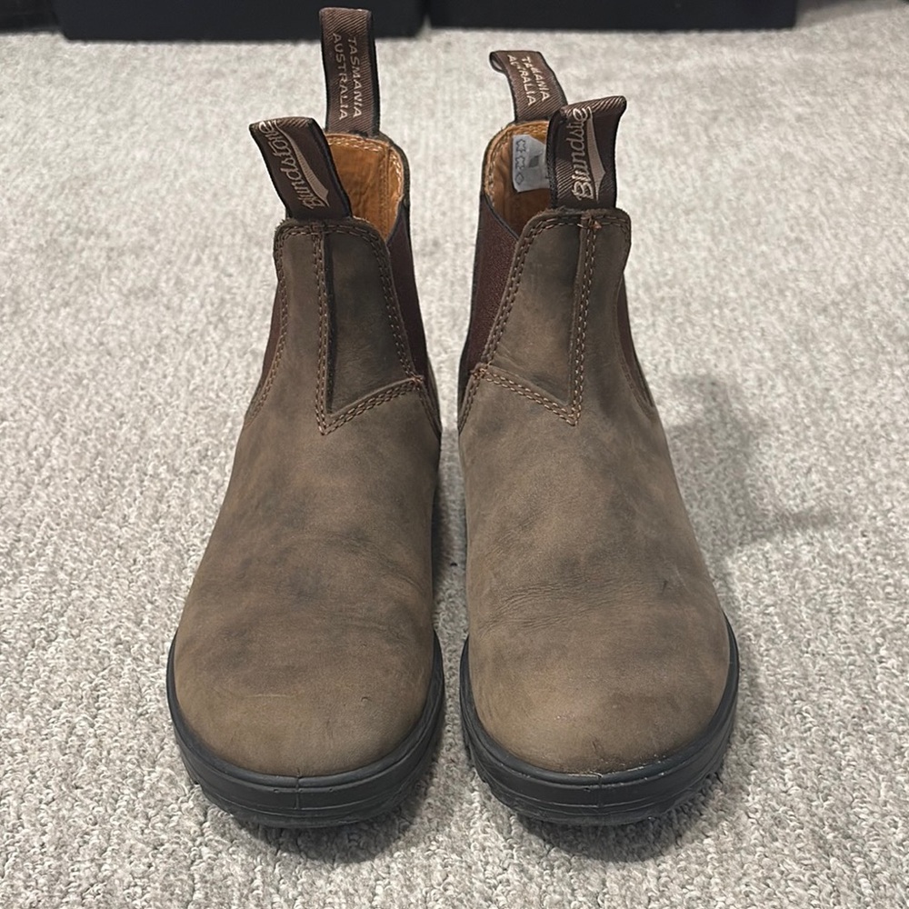 Blundstone Brown Leather Chelsea Boots